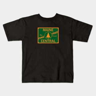 Maine Central Railroad Company Kids T-Shirt